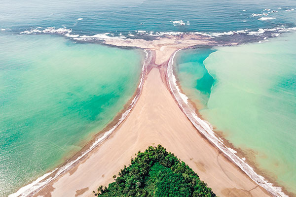 People meditating in Costa Rica