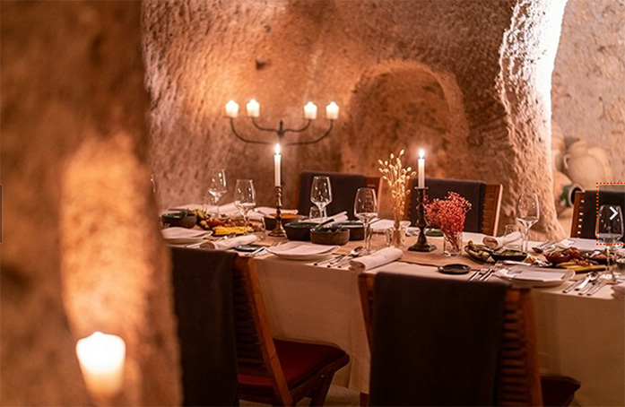 Welcome to Cappadocia Dinner at The Cappadocia Taskonaklar Cave Hotel