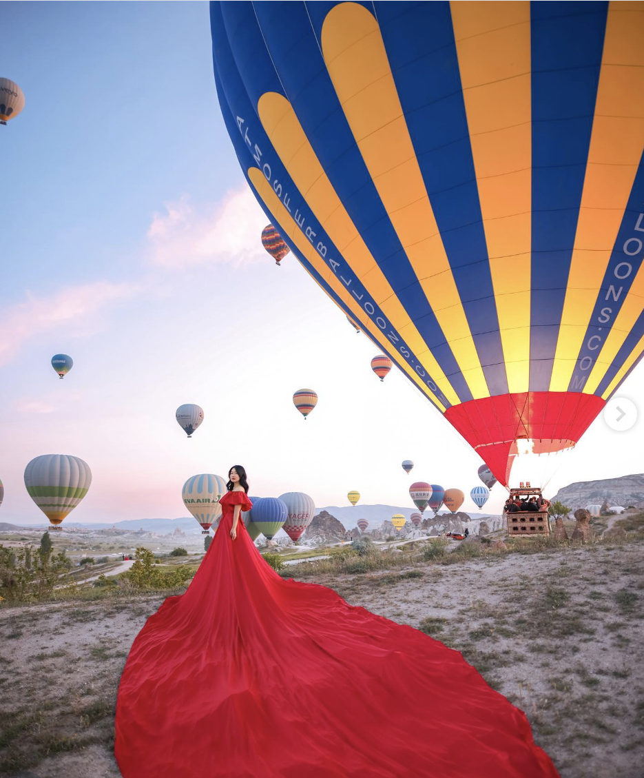 Hot Air Ballon Photoshoot